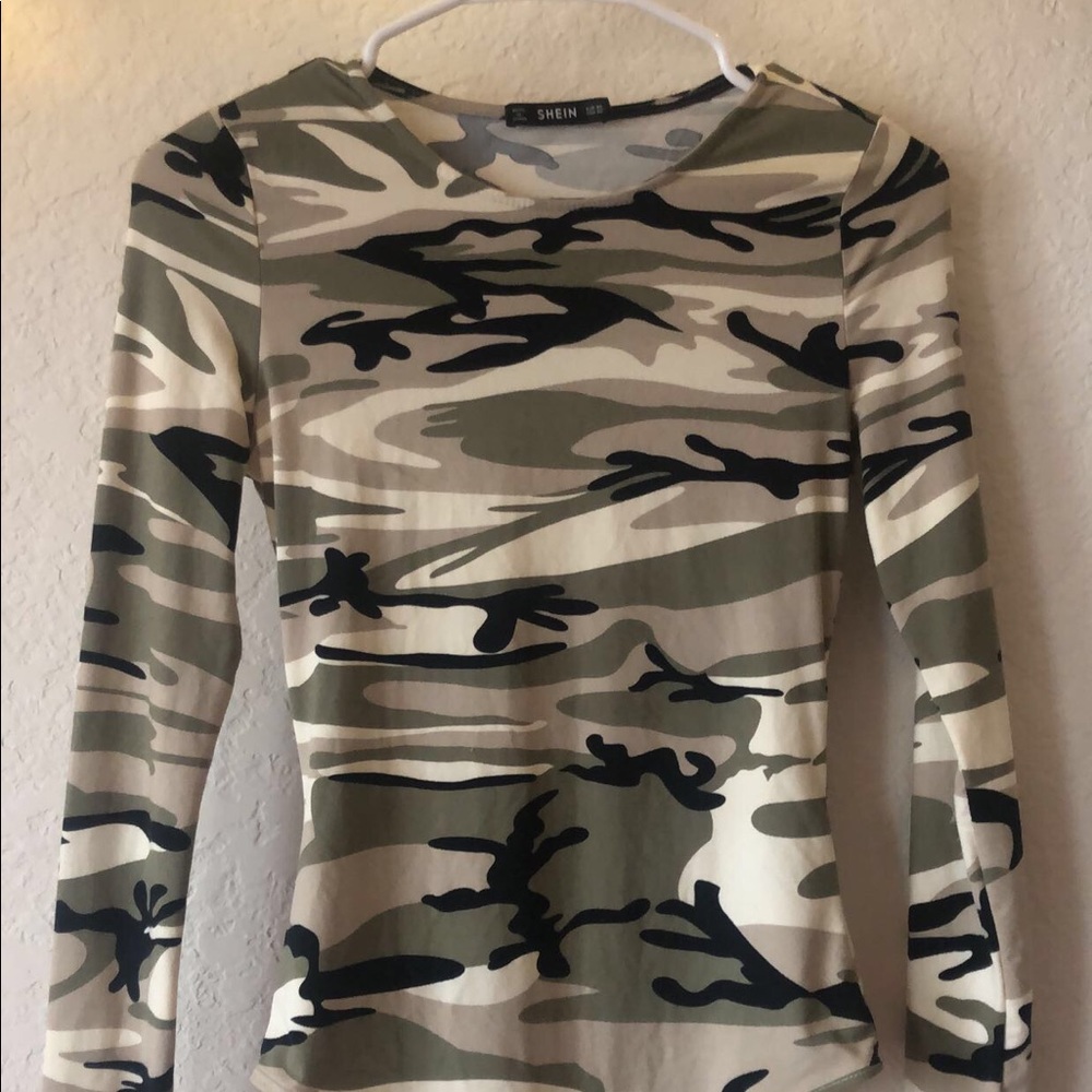 army colored bodysuit